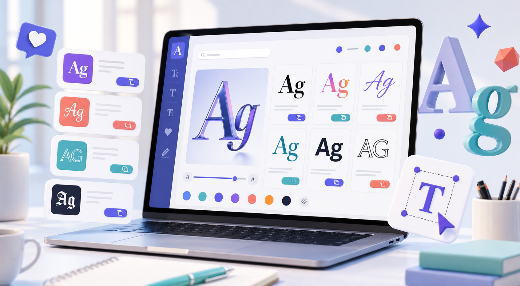Stylish font generator preview
