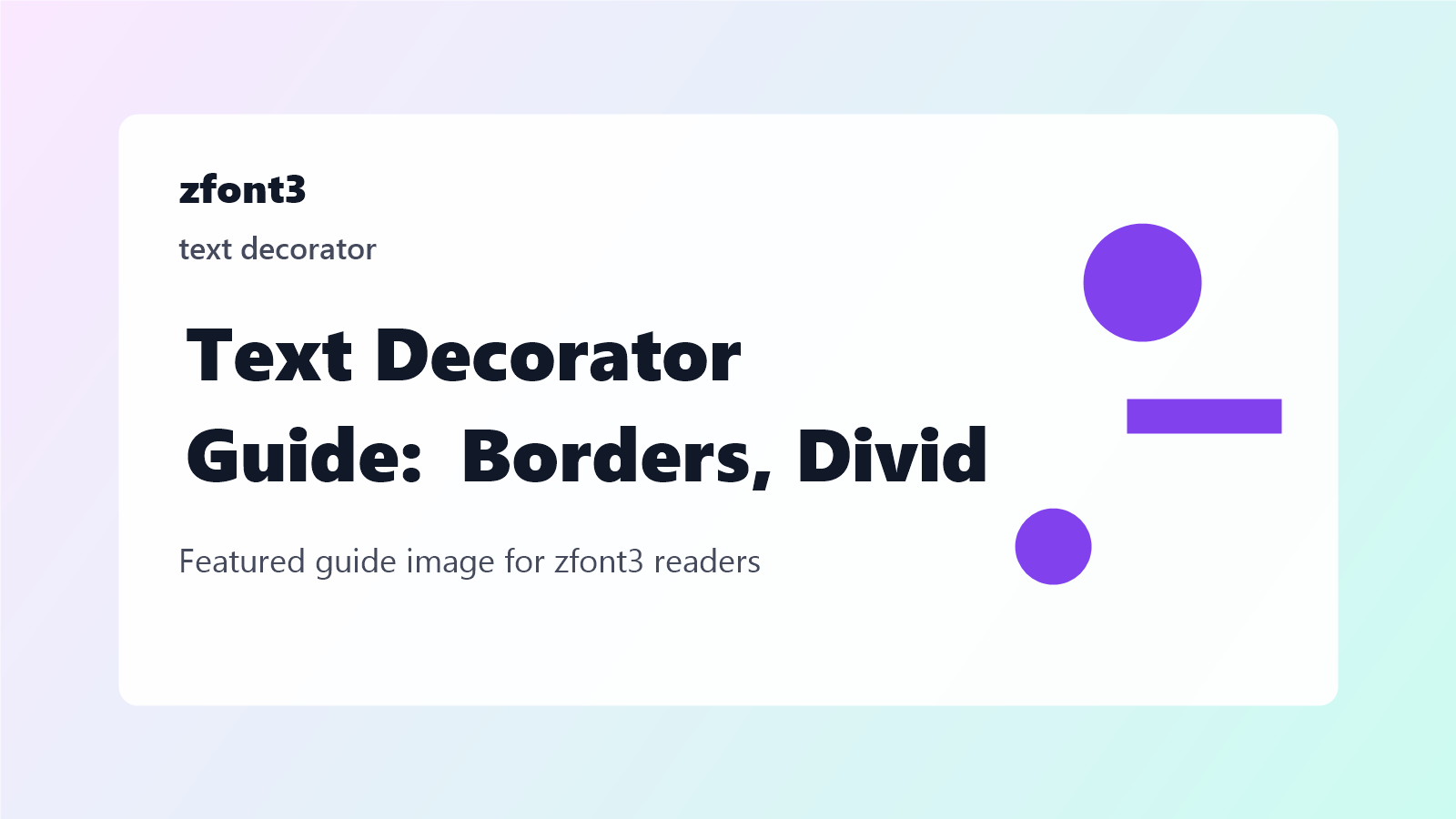 Text Decorator Guide: Borders, Dividers, and Stylish Copy-Paste Layouts