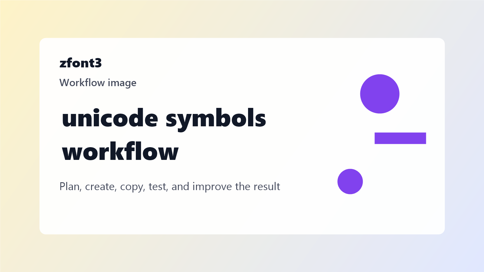 Unicode Symbols Copy-Paste Guide for Names, Bios, and Content Layouts - illustration 1